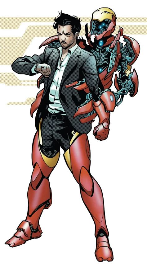 Upgraded Extremis Armor Tony Stark Iron Man Series Ironman Marvel