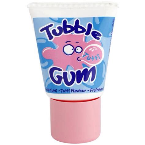 Bubble Gum In A Tube Packaged Food Gum Bubble Gum
