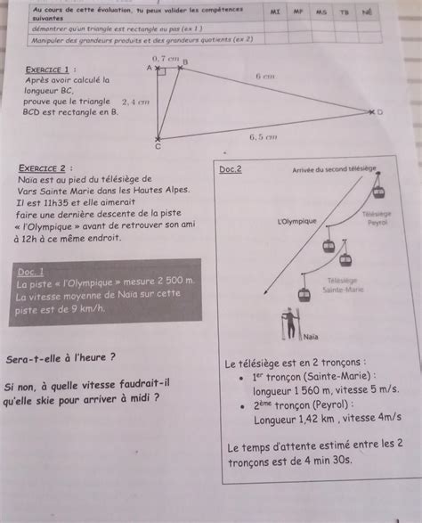 Bonjour Pouvez Vous Maider Exercice Apr S Avoir Calcul La