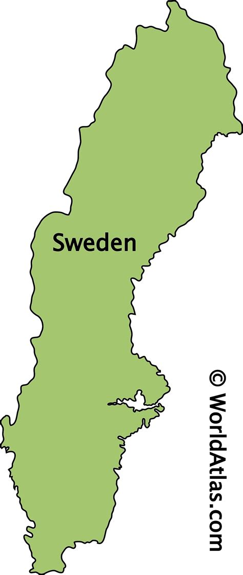 Sweden Maps And Facts World Atlas