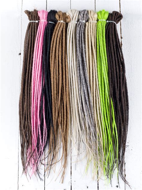 Backcombed Extensions Synthetic Dreadlocks Extensions Synthetic