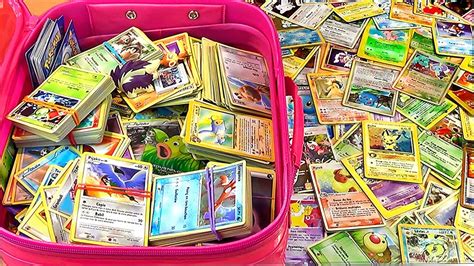 It might happen that in area near your house a very rare pokemon will appear very frequently. Brocante Pokémon #14 : Une valise remplie de cartes ...