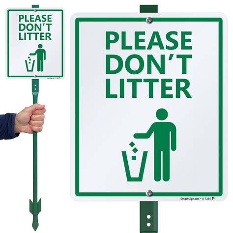 Do Not Litter Icon