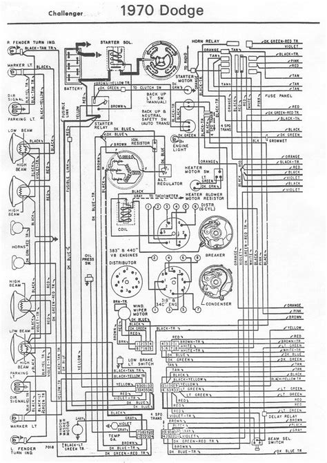 1970 Cuda Wiring Diagram