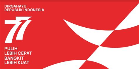 Download Tema Logo HUT RI Kemerdekaan RI Untuk Banner Hingga Versi PNG Dan