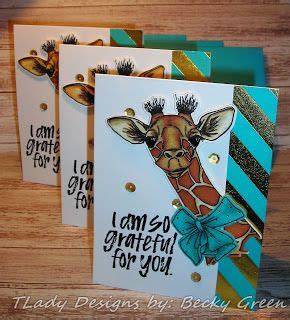 TLady Designs: I Am So Grateful! | I am grateful, Grateful, Cards