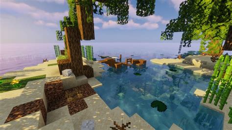Tropical Survival Island Minecraft Map