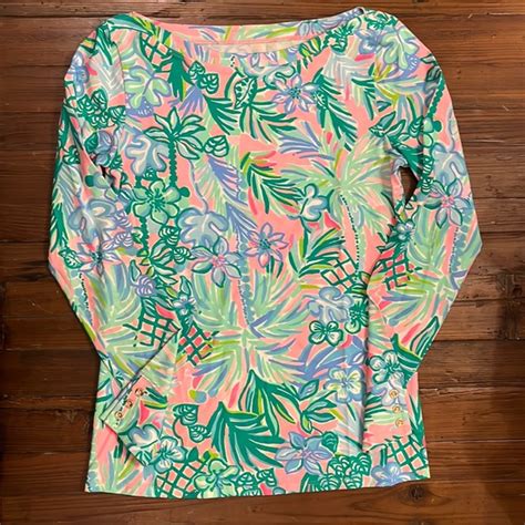 Lilly Pulitzer Tops Lilly Pulitzer Long Sleeve Top Poshmark