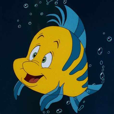Disney Ariel With Flounder Aghipbacid