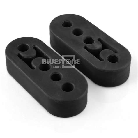 12mm Hole Car Rubber Exhaust Tail Pipe Mount Brackets Hanger Insulator