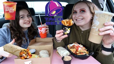 New Taco Bell Items Steak Nacho Fries Burrito Cherry Sunrise Freeze Iced Cinnabon Delight