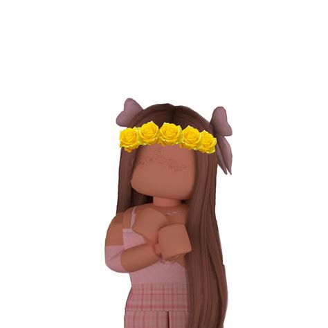 Aesthetic Roblox Girl With Brown Hair