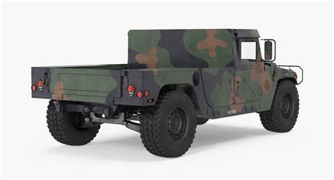 Hmmwv M998 Camo 3d Modell 3d Modell 129 Max Obj Ma Fbx C4d 3ds