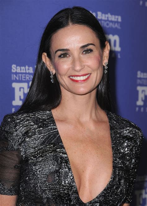 Photo Demi Moore Lors Du Santa Barbara International Film Festival Où