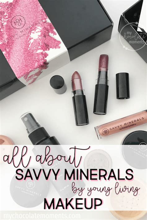 All New Savvy Minerals By Young Living Makeup My Chocolate Moments