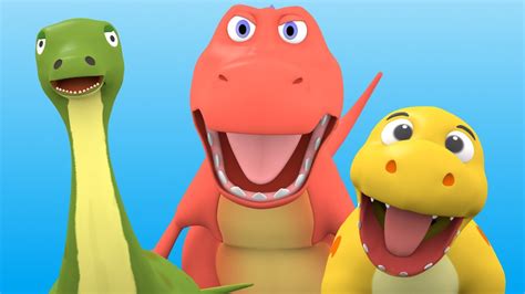 Baby T Rex Vs Diplodocus Dinosaur Dance And Song For Kids