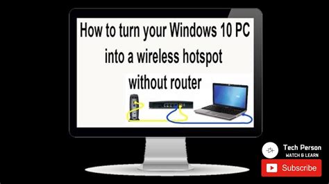 Turn Your Laptop Into Wireless Hotspot Without Any Router Using Netsh