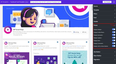 How To Customize Facebook Feed With Wp Social Ninja Social Feeds