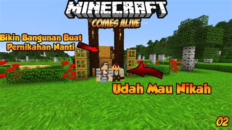 persiapan nikah minecraft comes alive youtube