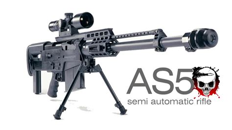 As50 Sniper Semi Automatic Rifle Youtube