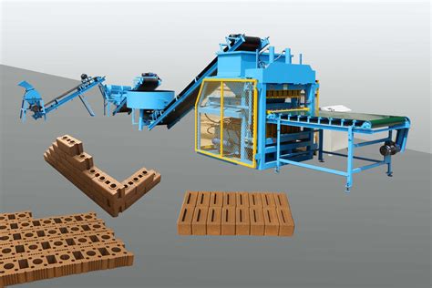 Fl7 10 Compressed Stabilized Earth Blocks Machine China Brick Machines