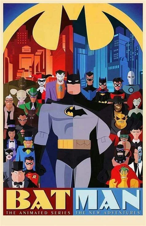 The Dork Review Robs Room Batman The Animated Series Posters By