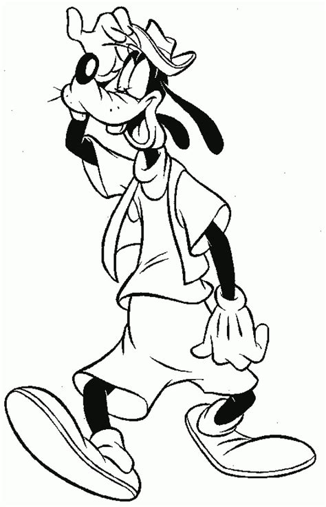 Free printable goofy coloring pages for kids goofy, the adorable character from the walt disney productions, is a favorite amongst children of all ages. Free Printable Goofy Coloring Pages For Kids