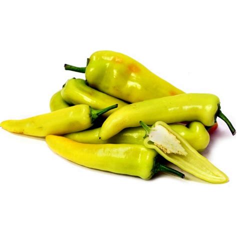50 Organic Hungarian Yellow Hot Wax Organic Seeds Open Pollinated Air Dried Chilli Pepper