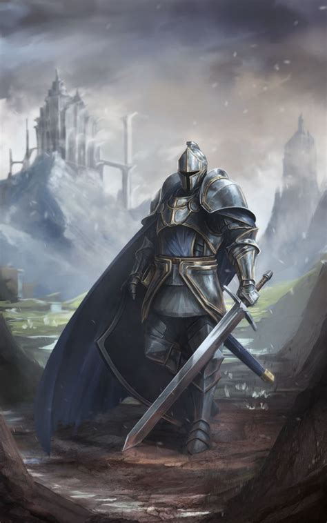 Fantasy Knight Commission By Babaganoosh99 On Deviantart Fantasy