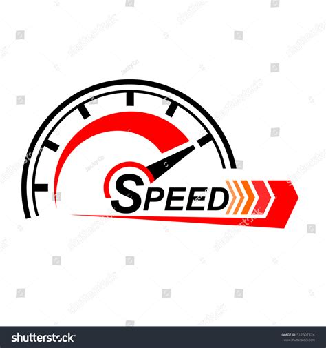 En internet speedy nos esforzamos día a día en brindarle el mejor servicio, atención y calidad. Speed Logo Design Icons Vector Stock Vector (Royalty Free ...