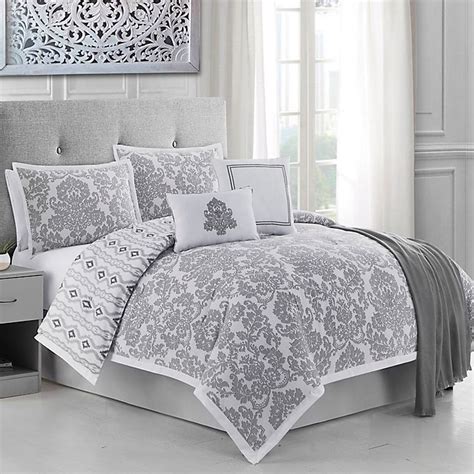 Ellen Tracy Adalisa 6 Piece Comforter Set Bed Bath And Beyond Canada