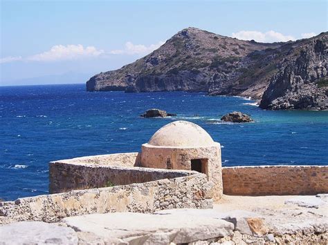 Hd Wallpaper Greece Island Crete Sea Landscape Holidays Nature