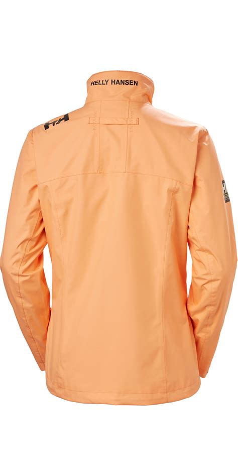 2020 helly hansen womens mid layer crew jacket 30317 melon sailing sailing wetsuit outlet