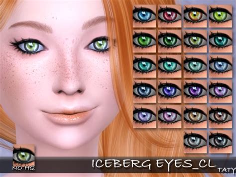 Iceberg Eyes Cl By Tatygagg At Tsr Sims 4 Updates