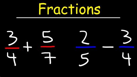 Add fractions the traditional way. How To Add and Subtract Fractions - The Easy Way! - YouTube