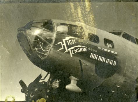 Mission Markers And Nose Art On The B 17 Bomber High Tension 1942 45