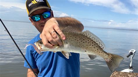 Lake Pontchartrain Is Low On Saltwater And Low On Speckled Trout