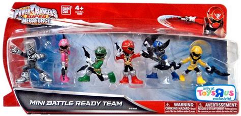 Power Rangers Super Megaforce Mini Battle Ready Team Exclusive 2 Mini