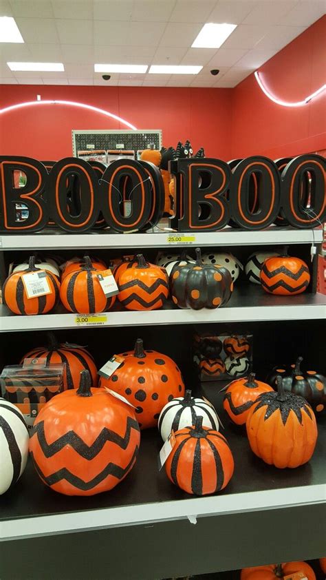 Halloween Decorations At Target Orange And Black Display Target