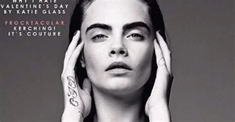 Cara Delevingne Poses Topless And Shows Off Her Sexy Figure For Love Magazine Irish Mirror Online