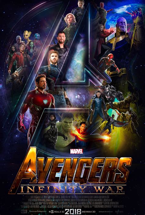 Avengers Infinity War Poster By The Dark Mamba 995 On Deviantart