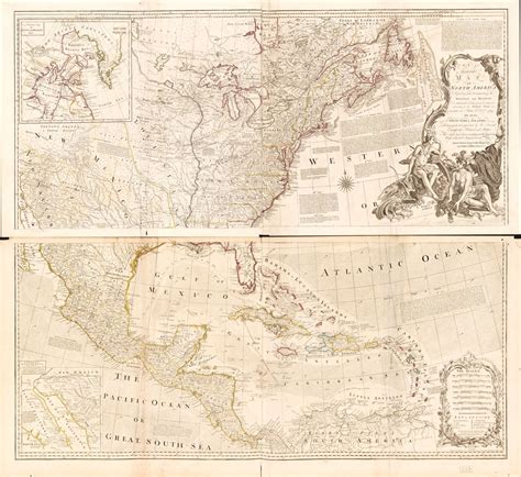 An Accurate Map Of North America Describing And Distinguishing The