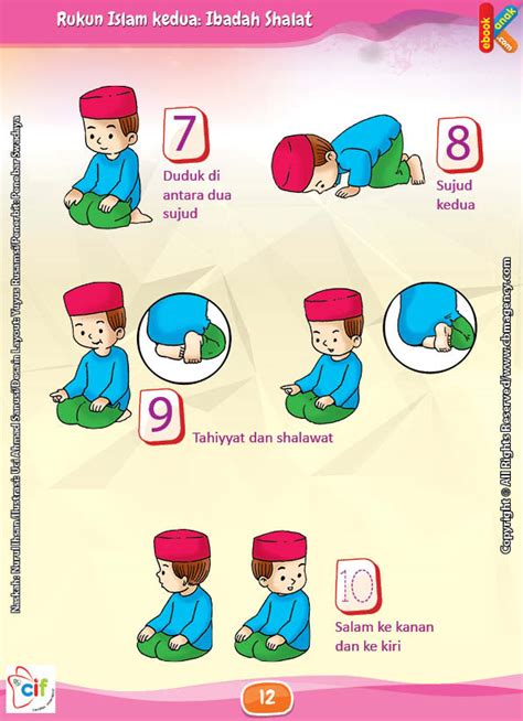 12 gerakan sholat yang benar lengkap dengan tata cara dan bacaannya. Download Gratis Worksheet Gerakan Shalat (2) | Ebook Anak