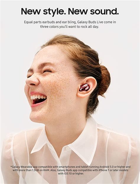 Samsung Galaxy Buds Live Bluetooth Truly Wireless In Ear Earbuds With
