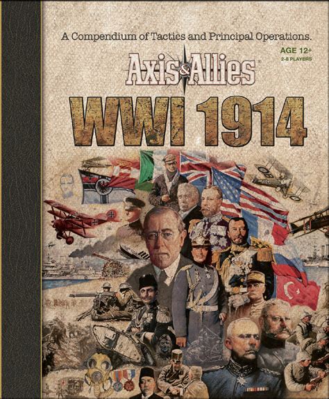 Axis And Allies Wwi 1914 Preview The Rulebook Axis And Allies Org