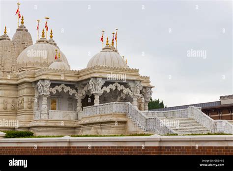 London United Kingdom June 3 2016 View Of The Shri Swaminarayan