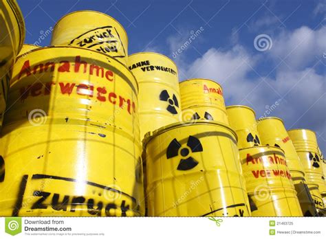 The nuclear waste buried far beneath the earth will be toxic for thousands of years. Radioactive waste stock image. Image of dangerous, energy ...
