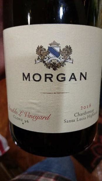2018 Morgan Chardonnay Double L Vineyard Usa California Central Coast Santa Lucia Highlands