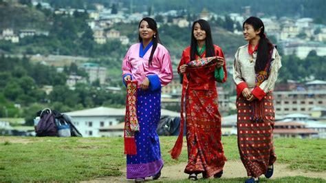 Bhutans Dark Secret To Happiness Traditional Dresses Traditional Outfits Women