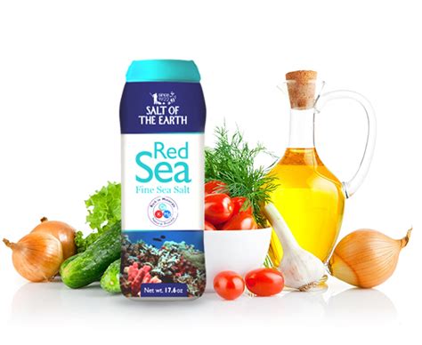 Red Sea Salt Shaker Natural Sea Salt Shaker Salt Of The Earth